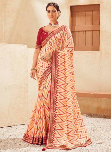 Dark Pink Colour KAVIRA SURBHI 2 Heavy Wedding Wear Fancy Designer Latest Saree Collection 306